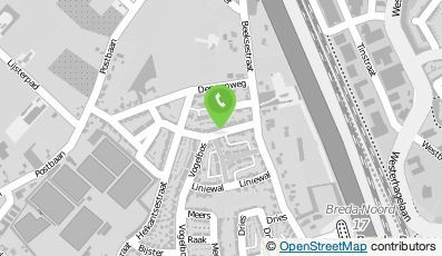 Bekijk kaart van van Haperen Schilderwerken  in Prinsenbeek