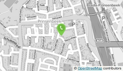 Bekijk kaart van Jan Labee  in Prinsenbeek
