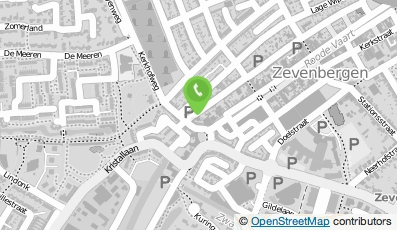 Bekijk kaart van Stukadoorsbedrijf Kanters in Zevenbergen