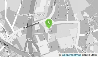 Bekijk kaart van Restaurant Moerstede  in Bergen op Zoom