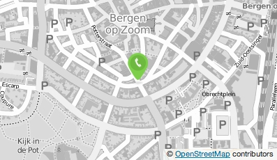 Bekijk kaart van Nostro in Bergen op Zoom
