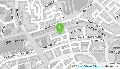 Bekijk kaart van Bureau Noord Centrummanagement in Bergen op Zoom