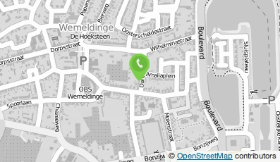 Bekijk kaart van Tennis Organisatie Zuidwest in Wemeldinge