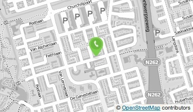 Bekijk kaart van klus bedrijf vanpeer Schilderwerken & Onderhoud in Roosendaal