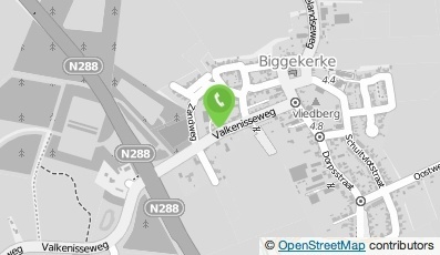 Bekijk kaart van Rob Wijkhuijs Onderhoudsbedrijf in Biggekerke