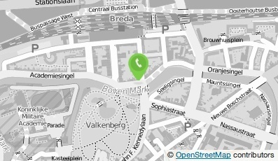 Bekijk kaart van Kinderdagverblijf Hupsakee B.V. in Breda