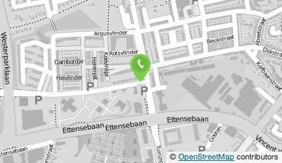 Bekijk kaart van De Ooievaar in Breda