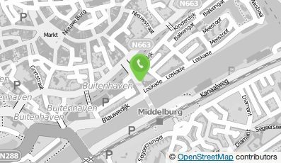 Bekijk kaart van Joos Nijsse Architectuur in Middelburg