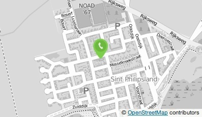 Bekijk kaart van Ruud v.d. Perk Dakbedekking en Onderhoudsbedrijf in Sint Philipsland