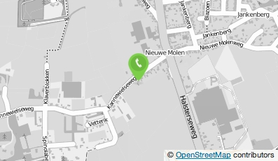 Bekijk kaart van aspergekwekerij & fouragehandel Piet Roks in Halsteren
