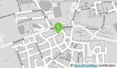Bekijk kaart van Dennis van Overbeeke in Koudekerke