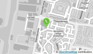 Bekijk kaart van Verloskundigen Oosterhout in Oosterhout (Noord-Brabant)
