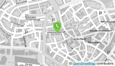 Bekijk kaart van Peter van Aart in Bergen op Zoom