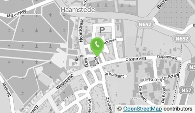 Bekijk kaart van Miems van Citters Atelier in Burgh-Haamstede