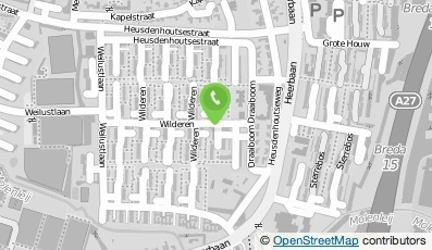 Bekijk kaart van Logopediepraktijk Snoeren & De Kruif in Breda