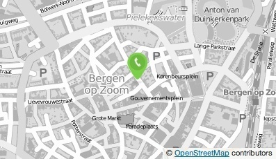 Bekijk kaart van Maatschap Podotherapie Frank Taalman in Bergen op Zoom