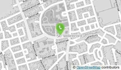 Bekijk kaart van Maatschap voor Fysiotherapie St Willebrord in Sint Willebrord