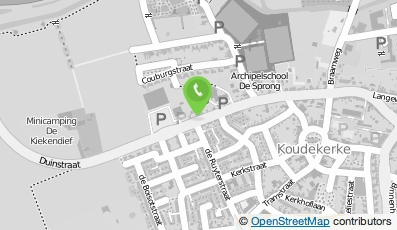 Bekijk kaart van Fysiotherapie Koudekerke/Zoutelande in Koudekerke