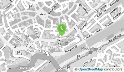 Bekijk kaart van Tandartsenpraktijk De Klerck & Moens in Middelburg