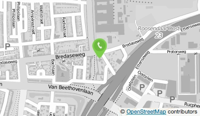 Bekijk kaart van SenseAnywhere B.V. in Roosendaal