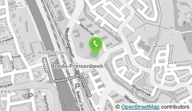 Bekijk kaart van Medifit Fysiotherapie locatie Haagse Beemden in Breda