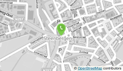 Bekijk kaart van Fysio Centrum Steenbergen in Steenbergen (Noord-Brabant)
