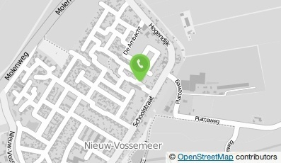 Bekijk kaart van Donna Parketleggersbedrijf  in Nieuw-Vossemeer