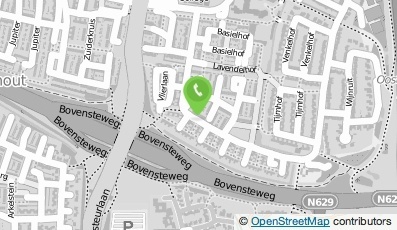 Bekijk kaart van Totaal Tennisschool Oosterhout in Oosterhout (Noord-Brabant)