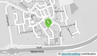 Bekijk kaart van Fysiotherapie West Zeeuws-Vlaanderen in Ijzendijke