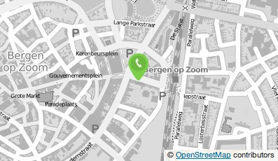 Bekijk kaart van Chirurgenpraktijk Sars in Bergen op Zoom