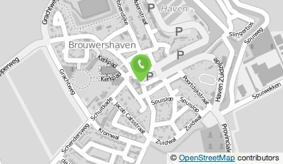 Bekijk kaart van Maatschap de Koeijer in Brouwershaven