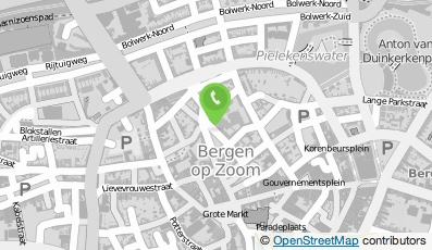 Bekijk kaart van Kapsalon Marion in Bergen op Zoom