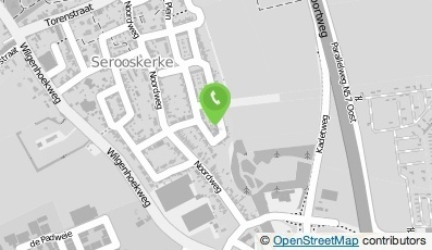 Bekijk kaart van Administratiekantoor Geschiere in Serooskerke Walcheren