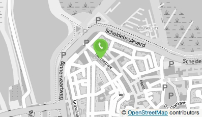 Bekijk kaart van Café 'De Groote Slock' in Terneuzen