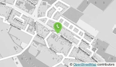 Bekijk kaart van Stichting Gemeenschapscentrum 'De Vlaschaard' in Koewacht