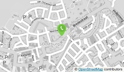 Bekijk kaart van 't Bakkertje in Oostburg