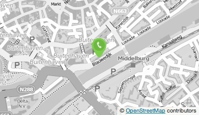 Bekijk kaart van Peca Herenmode  in Middelburg