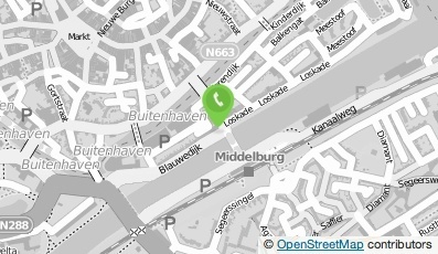 Bekijk kaart van Rijwielhandel Piet Voskamp  in Middelburg