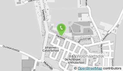 Bekijk kaart van Schildersbedrijf F.D. van Damme in Wolphaartsdijk