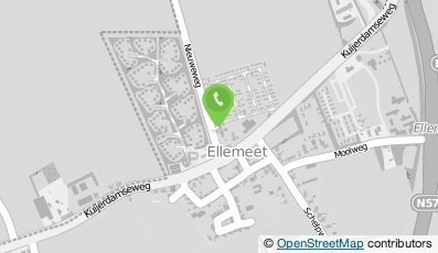 Bekijk kaart van Chaletpark Alles Wisselt in Ellemeet