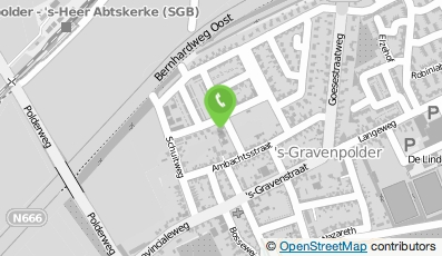 Bekijk kaart van M.P. den Dekker in s-Gravenpolder