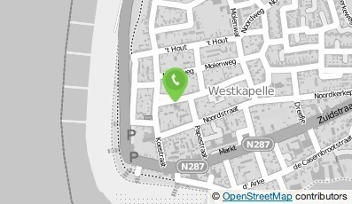 Bekijk kaart van Loon- en Handelsbedrijf Lievense in Westkapelle