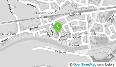 Bekijk kaart van Chinees-Indisch Afh.rest. & Snackbar Fook Lam in Arnemuiden