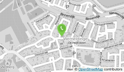 Bekijk kaart van Woninginrichting Pieterse in Wemeldinge