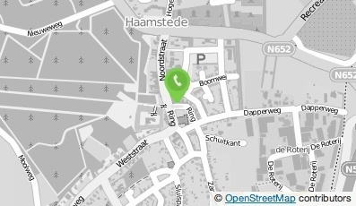 Bekijk kaart van Vishandel-Cafetaria 't Dolfijntje in Burgh-Haamstede