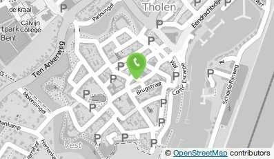Bekijk kaart van Haarmode Helene in Bergen op Zoom