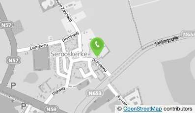 Bekijk kaart van Maatschap Flikweert-van As in Serooskerke Schouwen