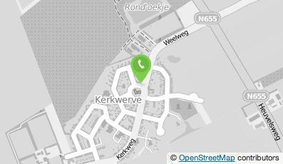 Bekijk kaart van Metsel- en Afbouwbedrijf Ad den Boer B.V. in Kerkwerve