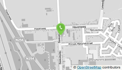 Bekijk kaart van Verenigingsgebouw Nieuwdorp in Nieuwdorp