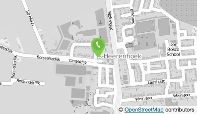 Bekijk kaart van Groenvoorziening ''t Zeeuws Knoopje' in s-Heerenhoek